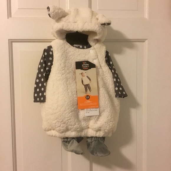 Hyde Eek! Other - 🎃 LAST ONE! Infant Lamb Costume 0-6 months 4-Pc